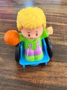 Little People Josh Figure Wheelchair Basketball Player